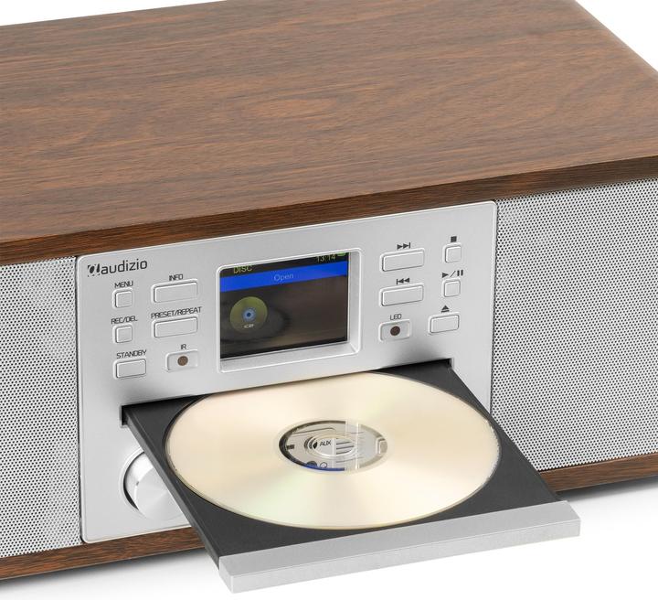 Immagine prodotto Audizio DAB+ Radio Avola Silber, Radio Tuner: FM, DAB+ (DAB, FM, Bluetooth, WiFi)