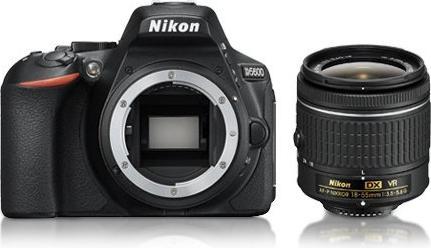Actual product image Nikon D5600 Kit incl. 16GB memory card and bag (24.20 Mpx, APS-C / DX)