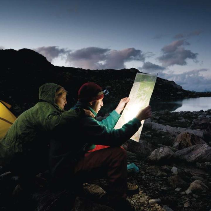 Actual product image Emos CREE LED + COB LED Headlamp 3x AAA, 330 lm, 65 m (330 lm)