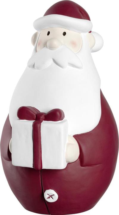 Leonardo Weihnachtsfigur Candela Nikolaus 30 cm, Rot/Weiss