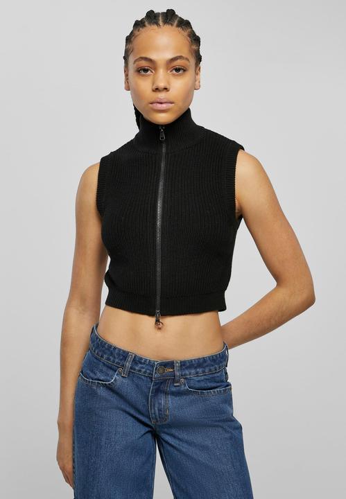 Actual product image Urban Classics Ladies Short Knit Vest (L)