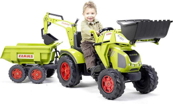 Immagine prodotto Falk Toys Trattore a pedali con rimorchio