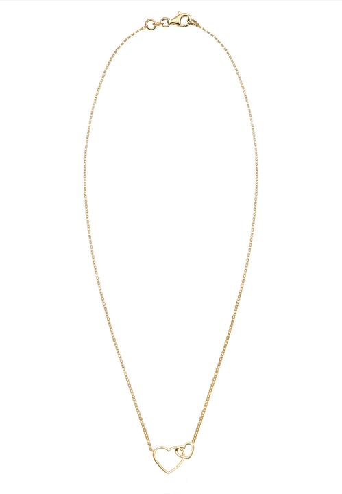 Produktbild Elli mit zwei Herz-Anhäger Verschlungen (Sterling Silber, 45 cm)