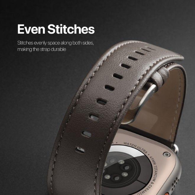 Produktbild Dux Ducis YS Series Echtleder Armband (38 mm, 40 mm, 41 mm, Echtleder, Apple Watch Series 2, Apple Watch Series 3, Apple Watch Series 1, Apple Watch Series 4, Apple Watch Series 5, Apple Watch Series 6, Apple Watch Series 7, Apple Watch Series 8, Apple Watch Series 9, Apple Watch SE)