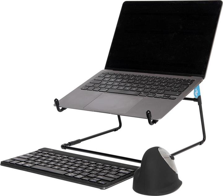 Produktbild R-Go Tools R-Go Laptopständer 10"-22" Max.5KG Steel Office schwarz