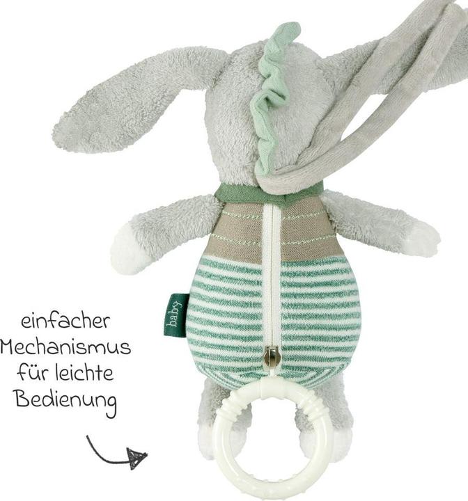 Actual product image Fehn Music box / lullaby 22 cm - Donkey