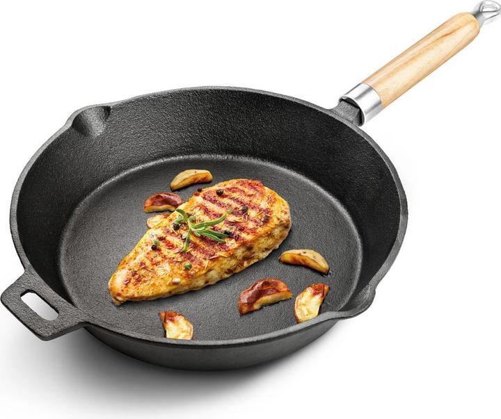 Productafbeelding Lamart gietijzeren braadpan 25cm (25 cm, Steelpan, Gietijzer)