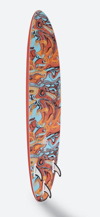 Image du produit Olaian Mousse pour planche de surf enfants et adultes 7' - 500 Soft orange (7')