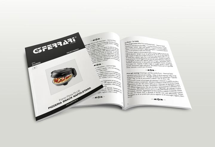 Productafbeelding G3 Ferrari G 10032 Napoletana Pizzeria Snack Pizza Oven Nero