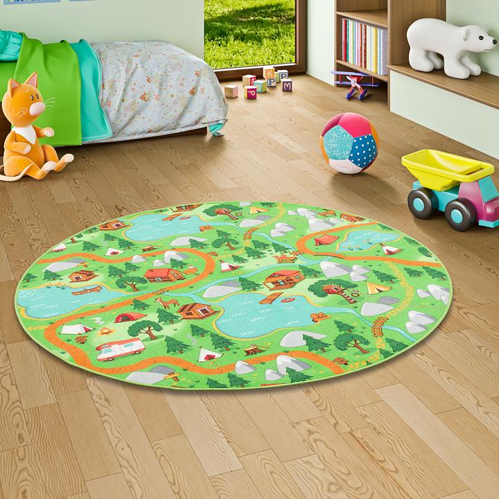 Actual product image Snapstyle Children game carpet camping (133 x 133 cm)