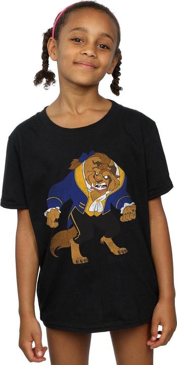 Produktbild Disney Beauty And The Beast Classic Beast TShirt Mädchen (152, 158)