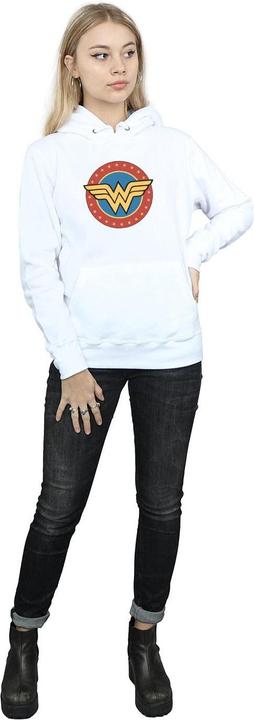 Produktbild Wonder Woman Circle Logo Kapuzenpullover (L)