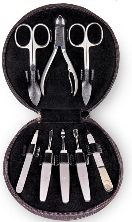 Image du produit Sacher TR500R.0104 - 8-pièces manucure case Manicure set black leather