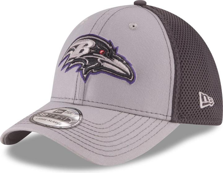 Produktbild New Era 39Thirty Stretch Mesh Cap - Baltimore Ravens - L/XL (XL)