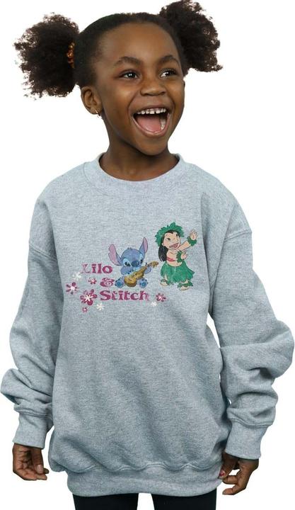 Produktbild Disney Lilo And Stitch Hawaii Sweatshirt Mädchen (116)