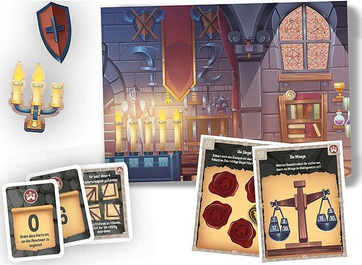 Actual product image Clementoni Galileo Escape The Cursed Castle (German)