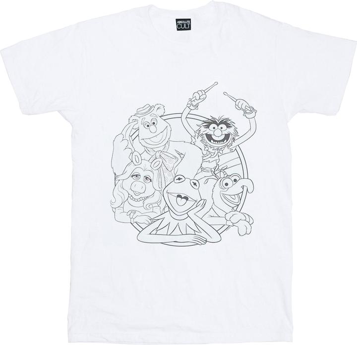 Produktbild Disney The Muppets Group Line Art TShirt (4XL)