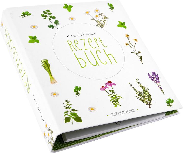 Actual product image Goldbuch Recipe Folder 22x17 Wildflowers (21 x 22 cm, Lined, Hardcover)