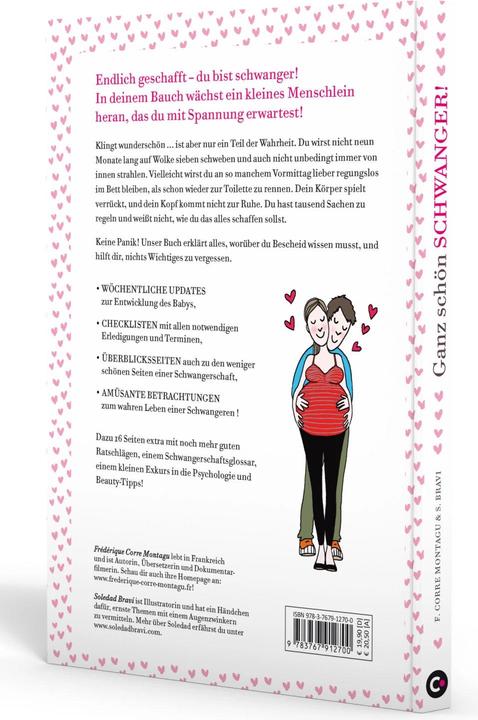Produktbild Ganz schön schwanger. Dein Survival-Guide für 9 aufregende Monate (Deutsch, Frédérique Corre Montagu, 2021)