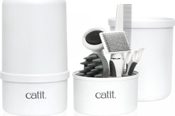 Actual product image Catit Brush Set for Shorthaired Cats (Cat)