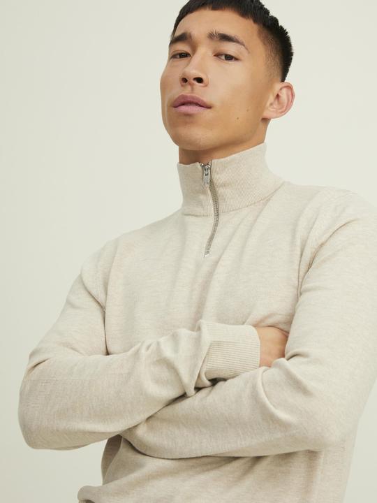 Actual product image Jack & Jones Half Zipper Knit Sweater (M)