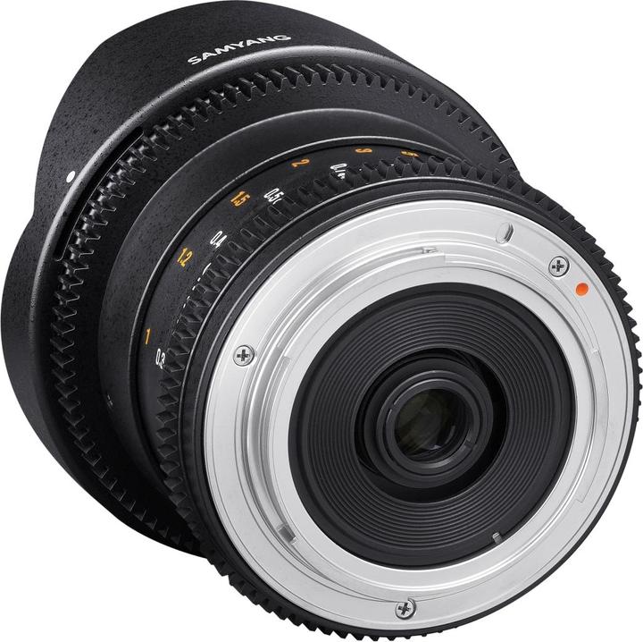 Actual product image Samyang 8mm T3.8 CSII VDSLR II Sony E-Mount (Sony E, APS-C / DX)