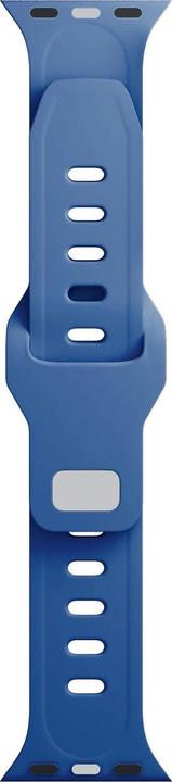 Actual product image 3MK Silicone Watch Strap Niebieski/Blue dla Apple Watch 42/44/45/49mm (Silicone, Stainless steel, 3, 4, 9, Extremist)