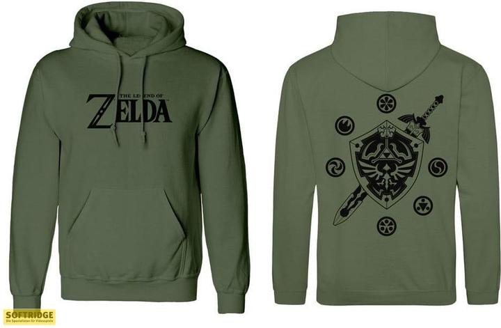 Nintendo Legend Of Zelda - Logo And Shield (XL)