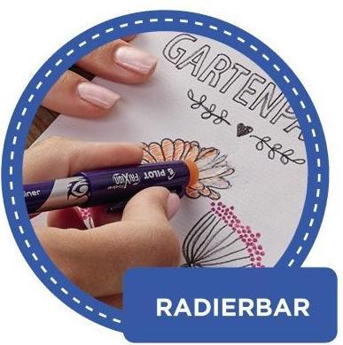 Actual product image Pilot FRIXION - Fineliner (Blue, 1 x)