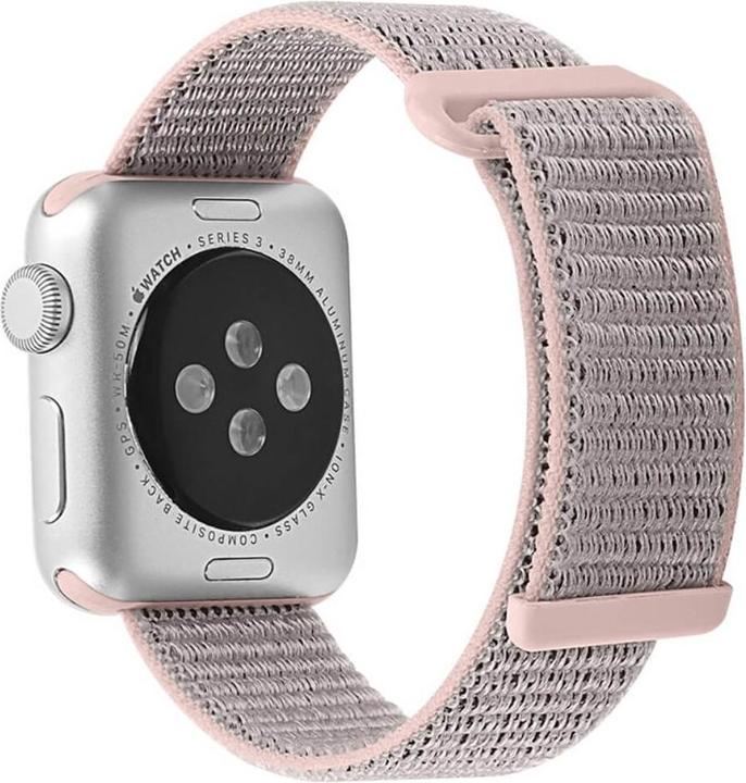 Produktbild Cover-Discount Apple Watch 44/45/46/49mm - Nylon Stoff Band flexibel mit Klett (Nylon)