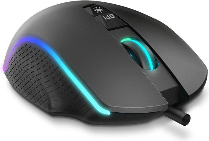 Produktbild Krom Keos Maus rechts USB Typ-A Optisch 6400 DPI (NXKEOS) (Kabelgebunden)