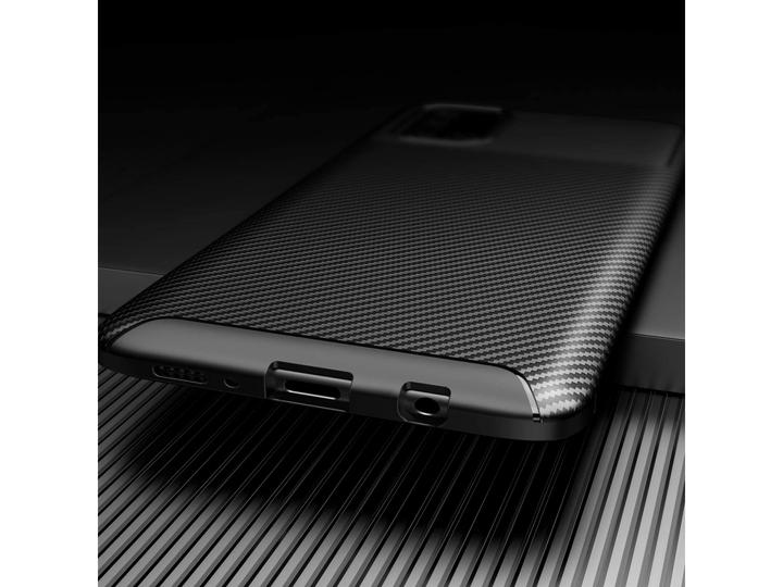 Produktbild Screenguard Samsung Galaxy M51 Hülle Carbon Design TPU Case (Samsung Galaxy M51)