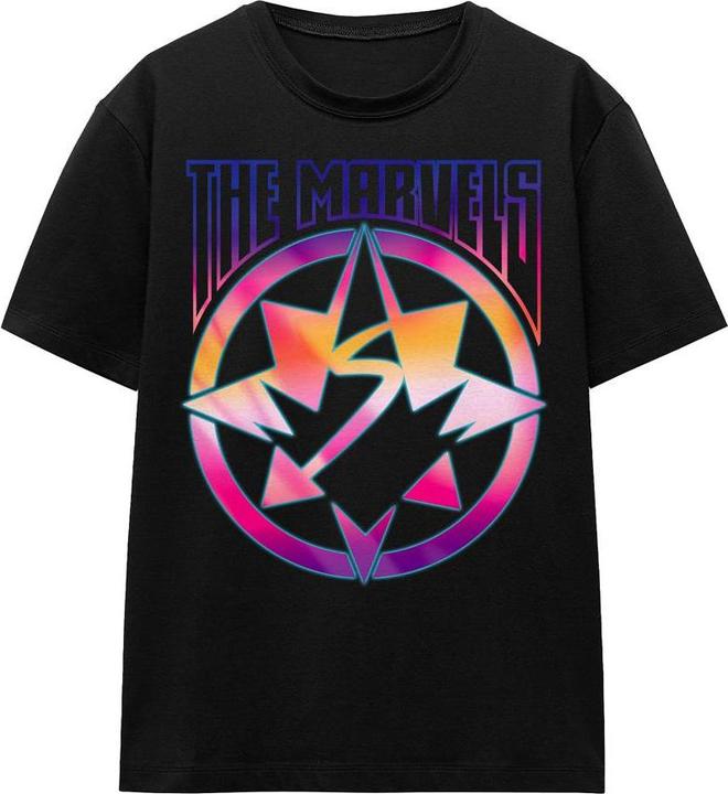 Immagine prodotto The Marvels Maglietta Logo Gradiente Adulto Unisex (M)