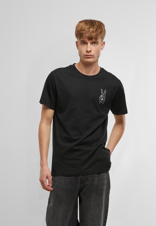 Actual product image Mister Tee Peace Sign Tee EMB - 119315 (XL)