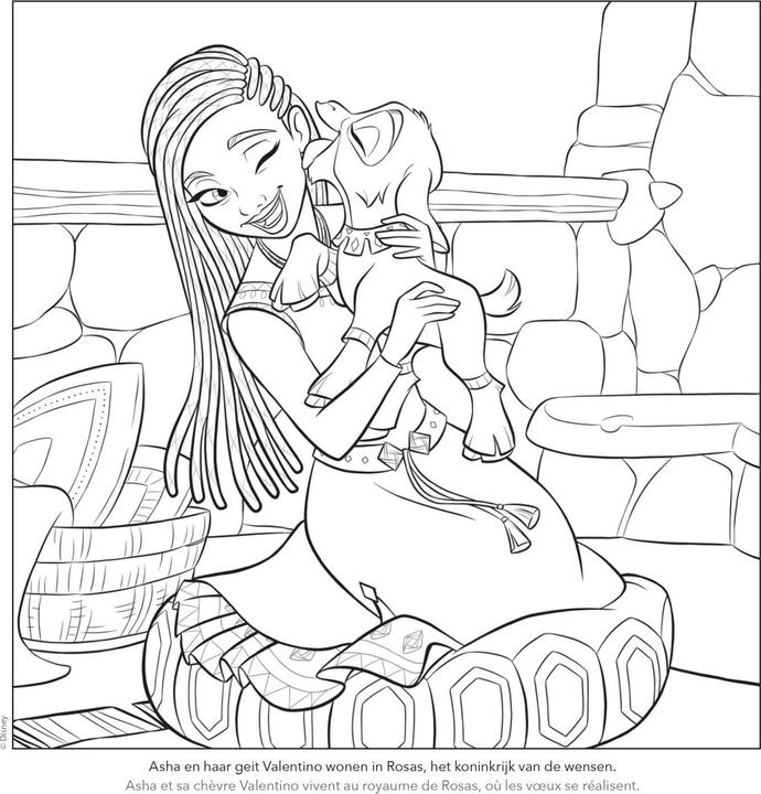 Image du produit Livre de coloriage Disney Color Fun Wish