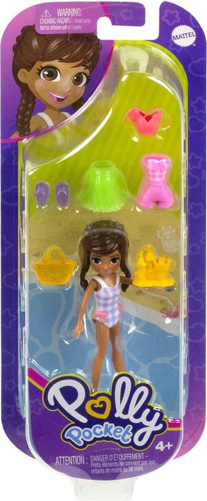 Actual product image Mattel Polly Pocket Beach Fashion Mini Pack for 4+ Years HKV86