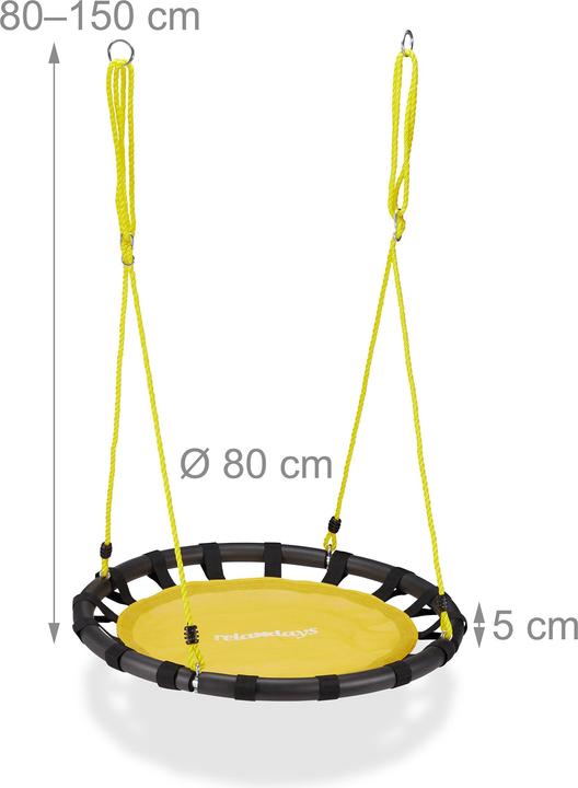 Immagine prodotto Relaxdays Nestschaukel