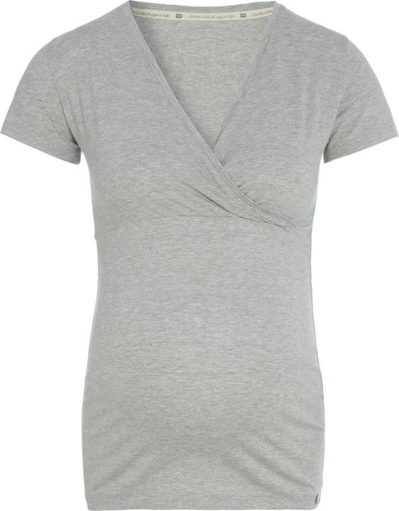 False Babys Only Umstandsshirt Glow mit Stillfunktion, dusty grey