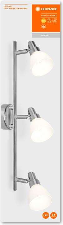 Produktbild Ledvance Led Spot (600 lm, G9)