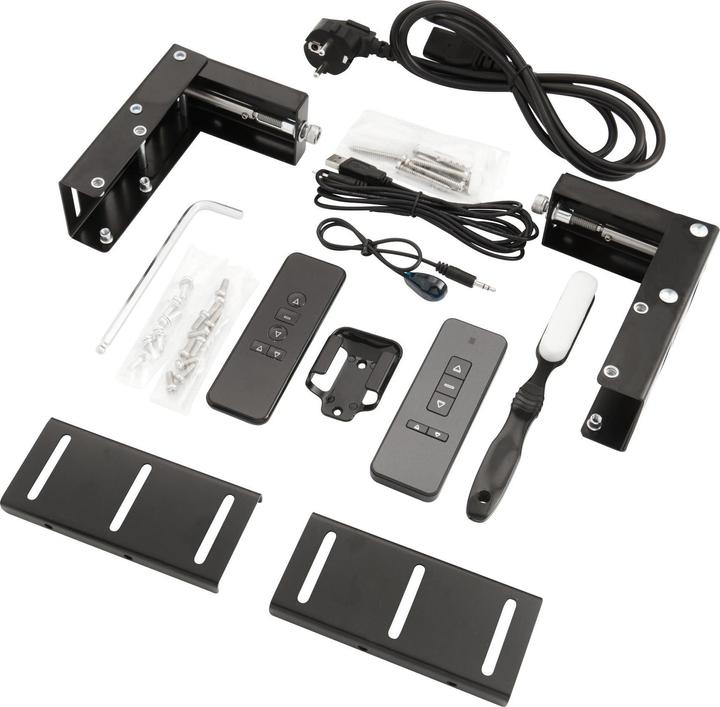 Actual product image Celexon UST High Contrast Floor Shears Screen - HomeCinema Plus, 100" black (100", 16:9)