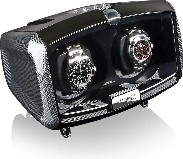 Actual product image Watchwell Watch winder Luxor - Black/Carbon