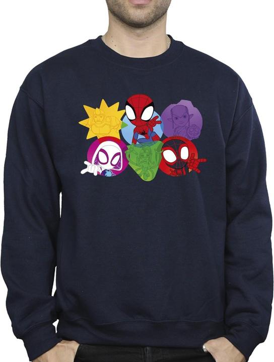 Produktbild Spidey And His Amazing Friends Faces Sweatshirt (5XL)