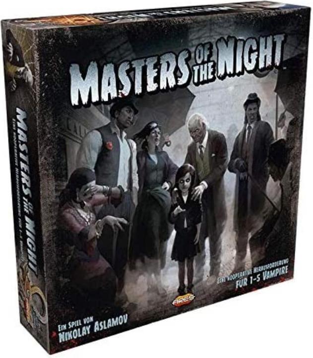 Produktbild Asmodée Kennerspiel Masters of the Night (Deutsch)