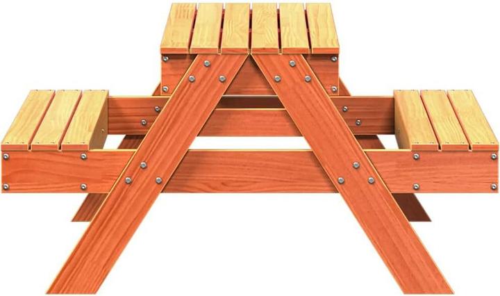 Actual product image VidaXL Picnic table with sandpit for children