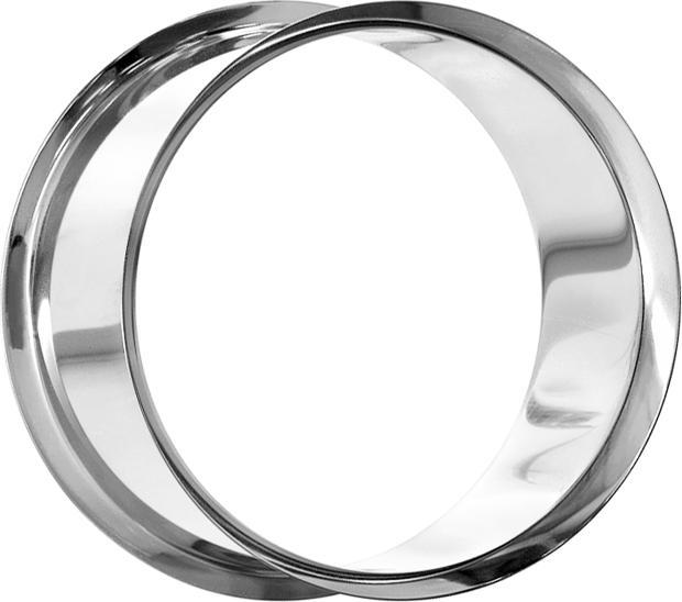 Immagine prodotto Star Piercing Tunnel svasato argento (Acciaio chirurgico 316L)