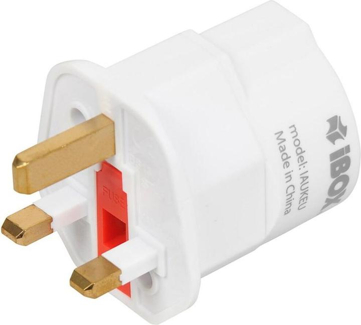 Produktbild iBox Adapter Iaukeu Gniazdo Zasilania Uk Do Eu