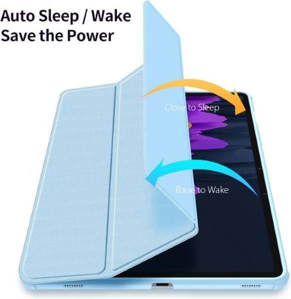 Actual product image Dux Ducis Toby Series Leather Book Cover Case (Galaxy Tab S8, Galaxy Tab S7)