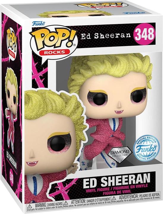 Image du produit Funko Pop Diamond Rocks Ed Sheeran Bad Habits Edition Limitée
