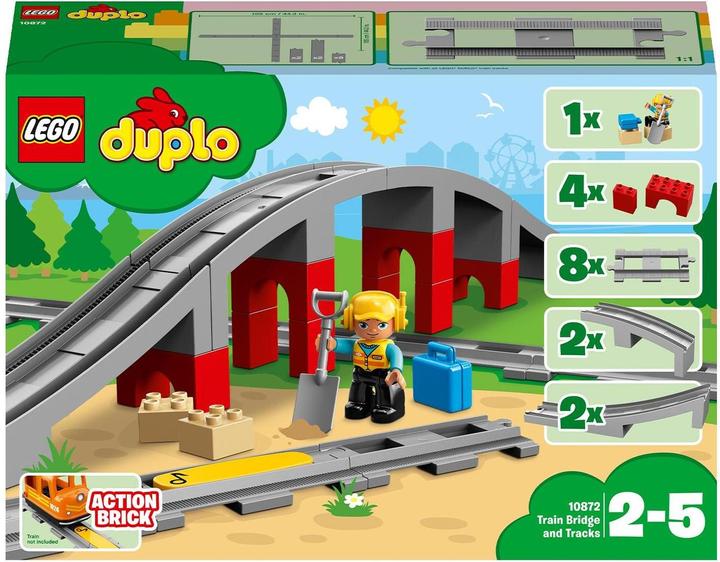 LEGO Pont ferroviaire et rails (10872)
