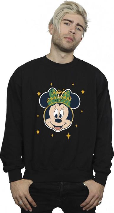 Immagine prodotto Disney Minnie Mouse Happy Christmas Felpa Uomo (XXL)